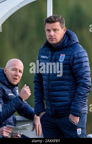 COIN, 10-01-2020, football, , de l'Eredivisie néerlandaise, saison 2019-2020, PEC Zwolle coach John Stegeman, pendant le match PEC Zwolle - Standard de Liège, Banque D'Images