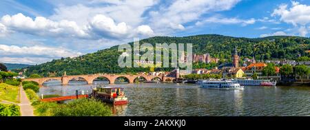 Château Historique À Heidelberg, Allemagne Banque D'Images