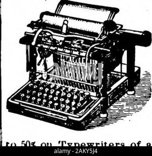 Scientific American Volume 88 Numéro 16 (avril 1903) . Cbe CHICAGO typewriter exchange H Barclay St.. NEW YORK124LaSalleSt.. CHICAGO38 Bromfield St., BOSTON817 Wyandotte St, KANSAS CITY, M0.209 North 9th St. ST. LOUIS. MO.536, rue de la Californie, SAN FRANCISCO, CAL.Nous allons vous faire économiser de 10 à 50* sur toutes les marques de machines à écrire. Sentt pour Catalogue. Rendez-vous droit d'écrire à l'ADMINISTRATION CENTRALE DU CHARIOT-jour pour oar catalogue illustré (gratuit) qui décrit nos marchandises à la vérité,explique notre méthode et notre garantie et il est sécuritaire, simple et facile pour vous, le faisceau et chariots toget horse direct accessoires Banque D'Images