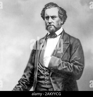 SAMUEL COLT (1814-1862) inventeur et industriel américain, fondateur de la compagnie d'armes à feu nommé d'après lui. Banque D'Images