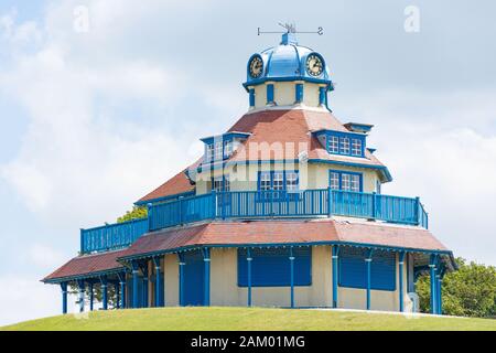 The Mount Pavilion, The Esplanade, Fleetwood, Lancashire, Angleterre, Royaume-Uni Banque D'Images