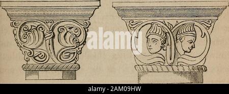 Histoire de l'architecture en Belgique : depuis les temps les plus reculés jusqu'à l'époque actuelle . travail de M. Dumortier sur cet édifice. 21 250 HISTOIRE DE L ARCHITECTURE E.X BELGIQUE. Les colonnes de lespèce de pronaos ou vestibule I Banque D'Images