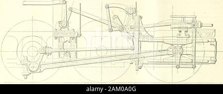 Locomotive de chemin de fer et de l'épaisseur dans la production d'ingénierie . theloss, et que la composition chimique, l'ex-cept en tant qu'il affecte l'e texte l'échelle, n'a pas d'influence directe des onheat la transmission. 82 RAILWAY LOCOMOTIVE ET L'ingénierie. Mars, 1916. Détails importants dans Adjustinoj Walschaertsand la soupape Baker Gears Il y a beaucoup de choses à garder à l'mindin mise sur les locomotives équipéd Baker ou pignon pignon Walschaerts,pour effectuer les réparations que toutes les parties devraient bechecked et placé en position comme shownon le plan de travail. Par E. C. GOETZE. Portsmouth, l'Ohio bar rayon cintre sur W Banque D'Images