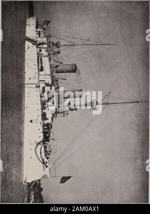 Histoire de la fabrication de plaques de blindage pour la marine des États-Unis . La plaque d'ARMURE POUR LA MARINE. La législation du Congrès relatives à la Priceof armure pour les navires des États-Unis. Le premier contrat pour l'armure a été faite par le NavyDepartment avec la compagnie Fer de Bethléem, 1887 juin1. Ce contrat a été pour l'armure pour les navires de combat Maine et le Texas et pour les moniteurs Puritan, suis-pMtrite MonadnocJc, et la terreur. Le suis.onter des armorcontracted pour était estimé à environ 6 700 tonnes, à anaverage prix d'environ 536 $ par tonne. Cette armure, comme con subdivisées en secteurs, était de l'acier brut, l'huile-tem Banque D'Images