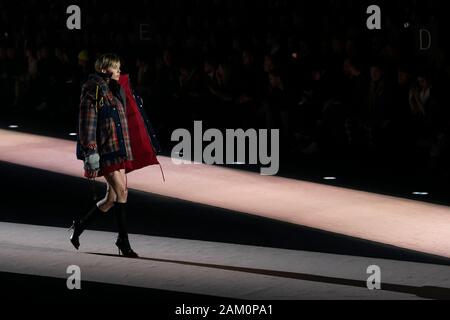 Milano, Italie. 10 janvier, 2020. DSQUARED2 Automne/Hiver 2020/2021 de piste à Milan Fashion Week d'hommes Janvier 2020 - Milan, Italie 10/01/2020 | Crédit dans le monde entier d'utilisation : dpa/Alamy Live News Banque D'Images