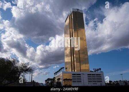 Las VEGAS, États-Unis - 26 NOVEMBRE : hôtel international de la Tour Trump à Las Vegas le 26 novembre 2019 à Las Vegas, États-Unis. Banque D'Images