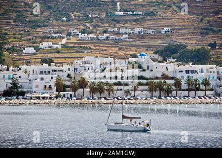 Parikia, Paros, Grèce Banque D'Images