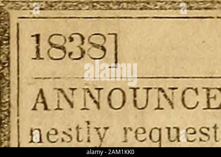 L'Américain lutte contre l'esclavage, de l'almanach pour .. : calculée pour Boston, New York, Pittsburgh et .. . Ve limites, Portage-pur d'être, ou présentant le caractère d', abolition des sociétés. Voici des résolutions lire trois fois et ratifiedin Assemblée Générale de Caroline du Nord, le 19 décembre 1835. Résolu, que nos membres de l'école sisler sont respectueusement demandé à enactPENAL, lois interdisant l'impression dans leur respectivelimits toutes les publications telles que peut avoir une tendance rendre nos esclaves mécontents. Un respect de cette demande serait illégale le EIRLE makeit toprint. Presque tous les journaux wou Banque D'Images