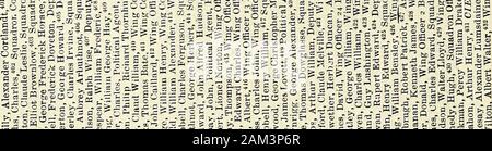 La nouvelle liste d'armée de milice, annuel, liste et Yeomanry Cavalry liste . ^^ aOa C3.s ;^. Banque D'Images