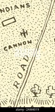 Combats frontaliers & fighters ; histoire des pionniers entre les Alleghenies et le Mississippi et dans la République du Texas . ^ HOWITZC RÉGULIERS , W n /^^j A. N^Vi///IIIV .-V/J'^iivVii ;;vy/iiW//i-v ;/iCHCOn rcNtC américains jlL j*ca cacBi BARN I Frenchtown Banque D'Images