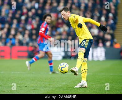 Londres, Royaume-Uni. 11Th Jan, 2020. Londres, ANGLETERRE - 11 janvier : Mesui Ozil d'Arsenal au cours English Premier League match entre Arsenal et Crystal Palace le 11 janvier 2020 à Selhurst Park Stadium, Londres, Angleterre. Action Crédit : Foto Sport/Alamy Live News Banque D'Images