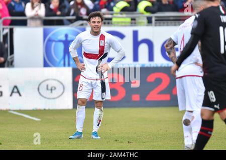 Cagliari, Italie. 11Th Jan, 2020. nahitan nandez de Cagliari Calcio lors de Cagliari vs AC Milan - Serie A soccer italien Championnat Hommes - Crédit : LPS/Luigi Canu/Alamy Live News Banque D'Images