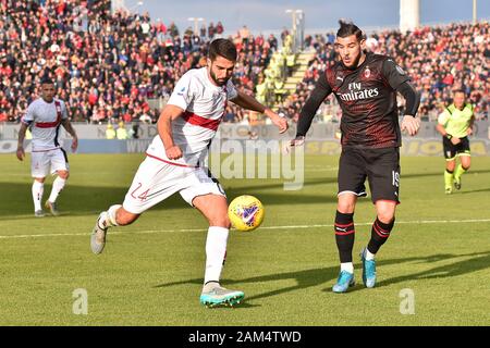 Cagliari, Italie. 11Th Jan, 2020. calcioduring paolo farago de Cagliari Cagliari vs AC Milan, Serie A soccer italien Championnat Hommes à Cagliari, Italie, le 11 janvier 2020 - LPS/Luigi Canu Crédit : Luigi Canu/fil LPS/ZUMA/Alamy Live News Banque D'Images