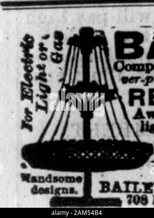 Le presbytérien de la Caroline du Nord . 1865. W. S. MOORE. 1891, Greensboro, N 1865-CBitablighed la déchirure 35$ dans l'organe de sat Tader. Awondorfal inwntioafor réflecteurs lta 5X(4fbcM4m ? ?wwtiiif* Catalogues priM ad ?ft Uat"e.BAILBT^BEn 00 OTOR Banque D'Images