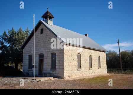 Église de Clear Creek, Camp Verde, en Arizona Banque D'Images