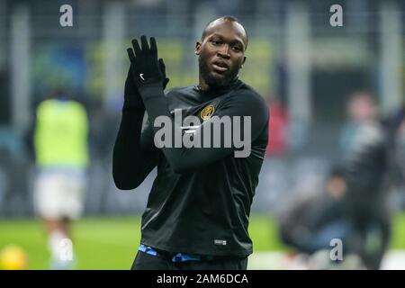 Milano, Italie. 11Th Jan, 2020. romelu lukaku (inter)durant les vs Atalanta, Serie A soccer italien Championnat Hommes à Milan, Italie, le 11 janvier 2020 - LPS/Luca Rossini Rossini/crédit : Luca Fil LPS/ZUMA/Alamy Live News Banque D'Images