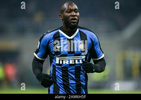 Milano, Italie. 11Th Jan, 2020. romelu lukaku (inter) au cours d'entre vs Atalanta, Serie A soccer italien Championnat Hommes à Milan, Italie, le 11 janvier 2020 : Crédit Photo Agency indépendante/Alamy Live News Banque D'Images