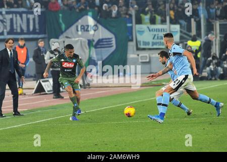 Roma, Italie, 10 mai 2020, marques loureiro allan ( Naples ) lors de Lazio vs Napoli - Serie A soccer italien Championnat Hommes - Crédit : LPS/Renato Olimpio/Alamy Live News Banque D'Images