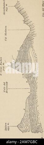 Le bellezze della Svizzera : descrizione del paesaggio e sue cause geologiche . &Gt ; 4 (/} m £$ Capitolo 59 ITI Banque D'Images