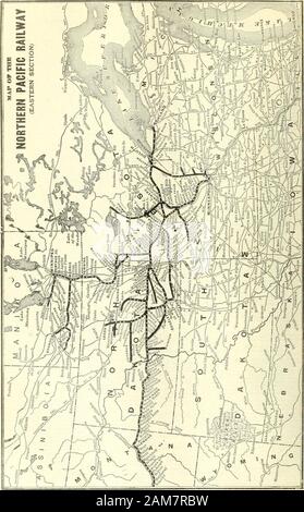 Le commercial et financier chronicle . easesassumed en 1899 par nouvelle ni. Pao. et ou. RR. & Nav. C. 69, p. 230. Stock. Stock ($3 000 000) administré par dit trois entreprises (40 p.c)par Oregon Railway. & Nav. Co., 40  % par n° Paoiflo byOregon et 20  % & Cal. RR.), et détenus par Central Trust Co. de New York, à bedelivered après que les paiements à l'évier, fonds, qui est d'oancel les obligations. Les obligations.-La première hypothèque est de 5 000 000 $ en 1905 ; 4 225 $ -000,avaient été délivrés, dont 567 000 retraités par des fonds d'amortissement, tirer-ings à 110 et l'intérêt. C. 78, p 288 ; C. 80, p. 223 ; C. 82, p 162. Le Nord Se Banque D'Images