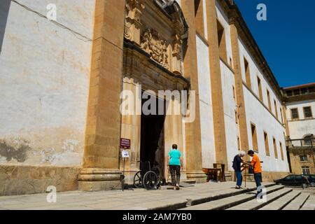 Mosteiro de Santa Clara-A-Nova à Coimbra Portugal Banque D'Images