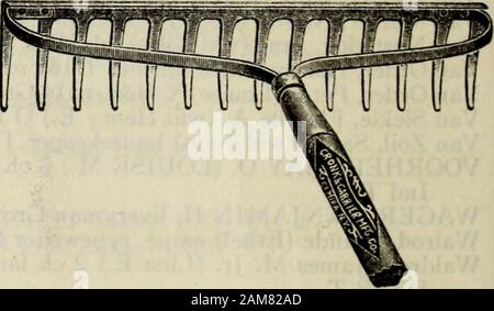Yates, Schuyler, Tompkins et les comtés de Seneca, New York, farm directory . Entièrement fait de wroughtsteel à haut carbone, la proue et forte givinga à embase, réparable, poids léger borerake. Aucun n'a fait mieux Banque D'Images