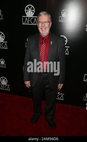 Los Angeles, États-Unis. 11 janvier 2020. Leonard Maltin, lors de la cérémonie de remise des prix de l'Association des critiques de Los Angeles (LAFCA) à l'InterContinental Los Angeles Century City à Los Angeles, en Californie, le 11 janvier 2020. Crédit: Faye Sadou/Media Punch/Alay Live News Banque D'Images