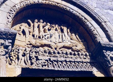 Archives FR '88 : Neuilly-en-Donjon Banque D'Images