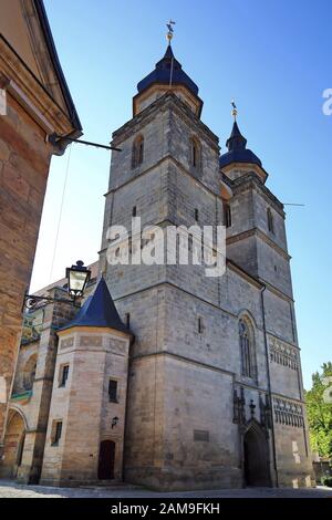 Stadtkirche à Bayreuth est une ville de Bavière, en Allemagne, avec de nombreuses attractions historiques Banque D'Images