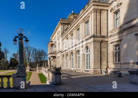 Essen - Vue Sur Le Parc De La Villa Huegel, Rhénanie-Du-Nord-Westphalie, Allemagne, 23.02.2019 Banque D'Images