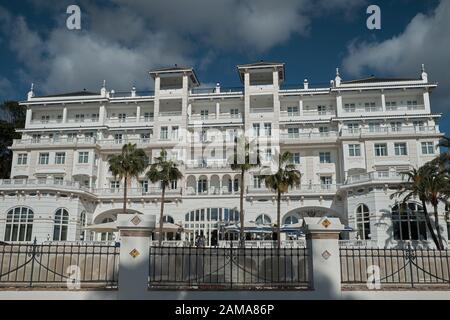 Gran Hotel Miramar. Málaga, Espagne. Banque D'Images