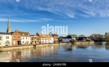 St Ives dans le comté de Cambridgeshire Angleterre Banque D'Images