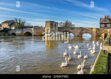 St Ives dans le comté de Cambridgeshire Angleterre Banque D'Images