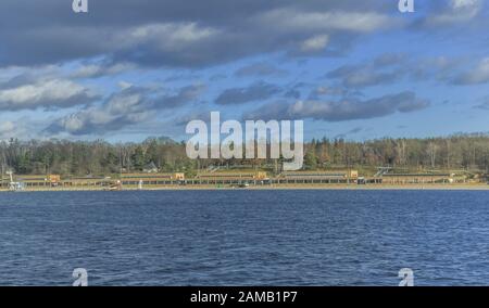 Strandbad Wannsee, Wannsee, Zehlendorf, Berlin, Allemagne Banque D'Images