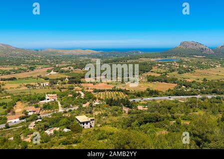 Cala Ratjada sur Majorque, beau paysage d'été, île de Majorque, Espagne Banque D'Images