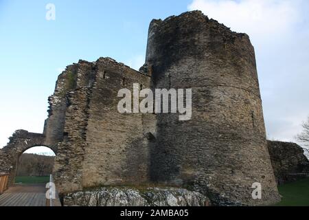 Château de Cilgerran, Pays de Galles Banque D'Images