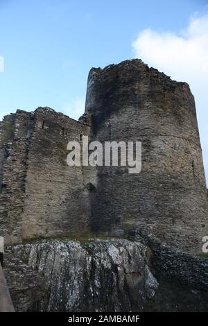 Château de Cilgerran, Pays de Galles Banque D'Images