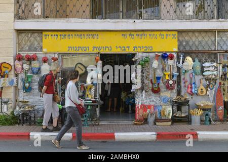 Ramschladen, Wochenmarkt, Drusendorf Daliyat Al-Karmel, Karmelgebierge, Israël Banque D'Images