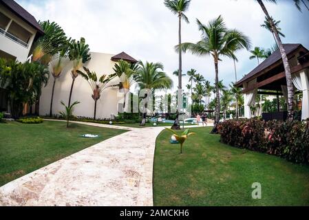 Resort Secrets Royal Beach Punta Cana Punta Cana, République Dominicaine Banque D'Images