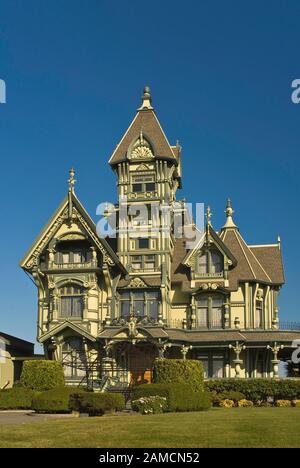 Carson Mansion dans Eureka sur Redwood Coast, Californie, USA Banque D'Images