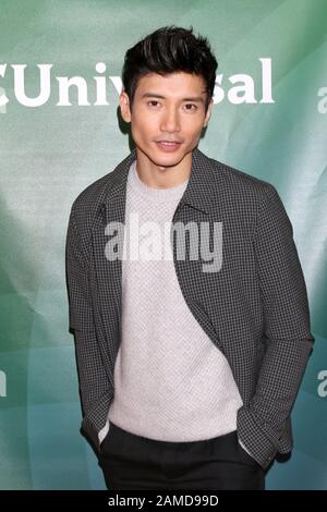 Pasadena, Californie. 11 janvier 2020. Manny Jacinto aux arrivées de NBC Universal Winter Press Tour - partie 2, The Langham Huntington Hotel, Pasadena, CA 11 janvier 2020. Crédit: Priscilla Grant/Everett Collection/Alay Live News Banque D'Images