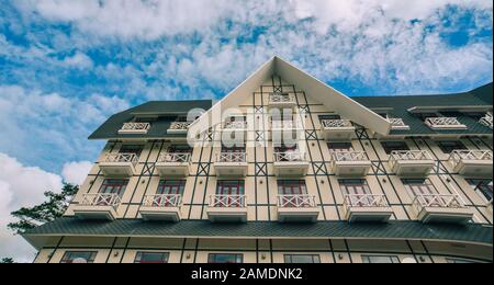 Dalat, Vietnam - 18 Août 2017. Station de montagne à Dalat, Vietnam. Da Lat est une destination touristique populaire, située à 1500 m au-dessus du niveau de la mer. Banque D'Images