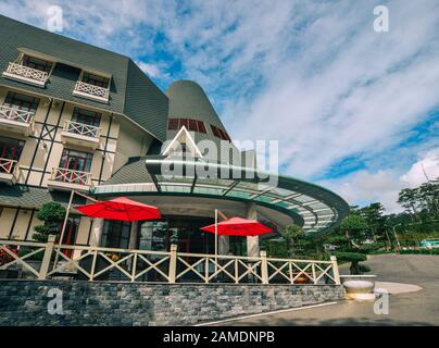 Dalat, Vietnam - 18 Août 2017. Station de montagne à Dalat, Vietnam. Da Lat est une destination touristique populaire, située à 1500 m au-dessus du niveau de la mer. Banque D'Images