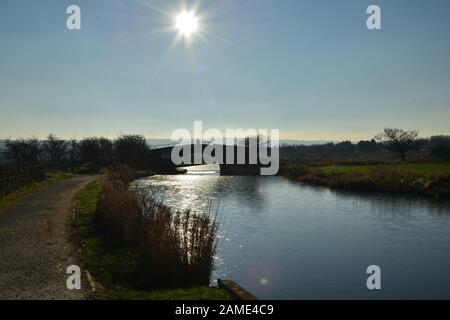 Voyage sur le canal Leeds-Liverpool, Royaume-Uni Banque D'Images