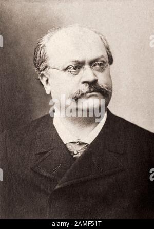 Charles Lecocq (1832-1918) était un compositeur français, connu pour ses opéras et ses comiques. Il est devenu le successeur le plus important de Jacques Offen Banque D'Images