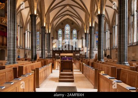 L'Église Du Temple, Le Temple, Le Centre De Londres, L'Église Mère De La Common Law. Connu pour ses liens avec les Templiers et Magna Carta. Banque D'Images