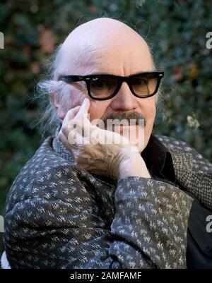 Wolfgang Dauner, musicien et compositeur de jazz, enregistré le 4 novembre 2015 devant sa maison de Stuttgart (Bade-Wurtemberg). Il a 80 ans le 30 décembre 2015. Photo: Bernd Weissbrod/dpa | utilisation dans le monde entier Banque D'Images