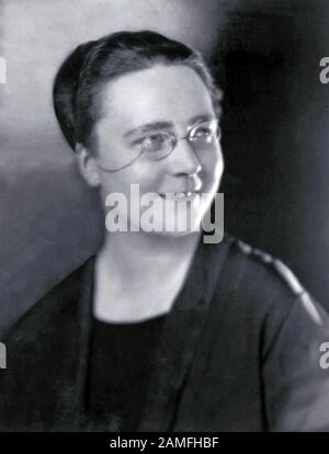 Dorothy L. SAYERS (1893-1957) auteur et poète anglais de fiction criminelle Banque D'Images