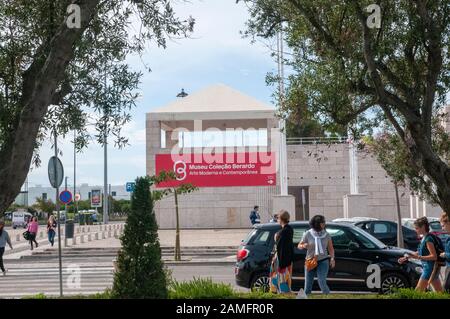 Musée de la Collection Berardo (Museuu Colecao Berardo) est un musée d'art moderne et contemporain à Belem, Lisbonne, Portugal Banque D'Images