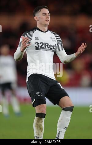 TOM LAWRENCE, DERBY COUNTY FC, 2020 Banque D'Images